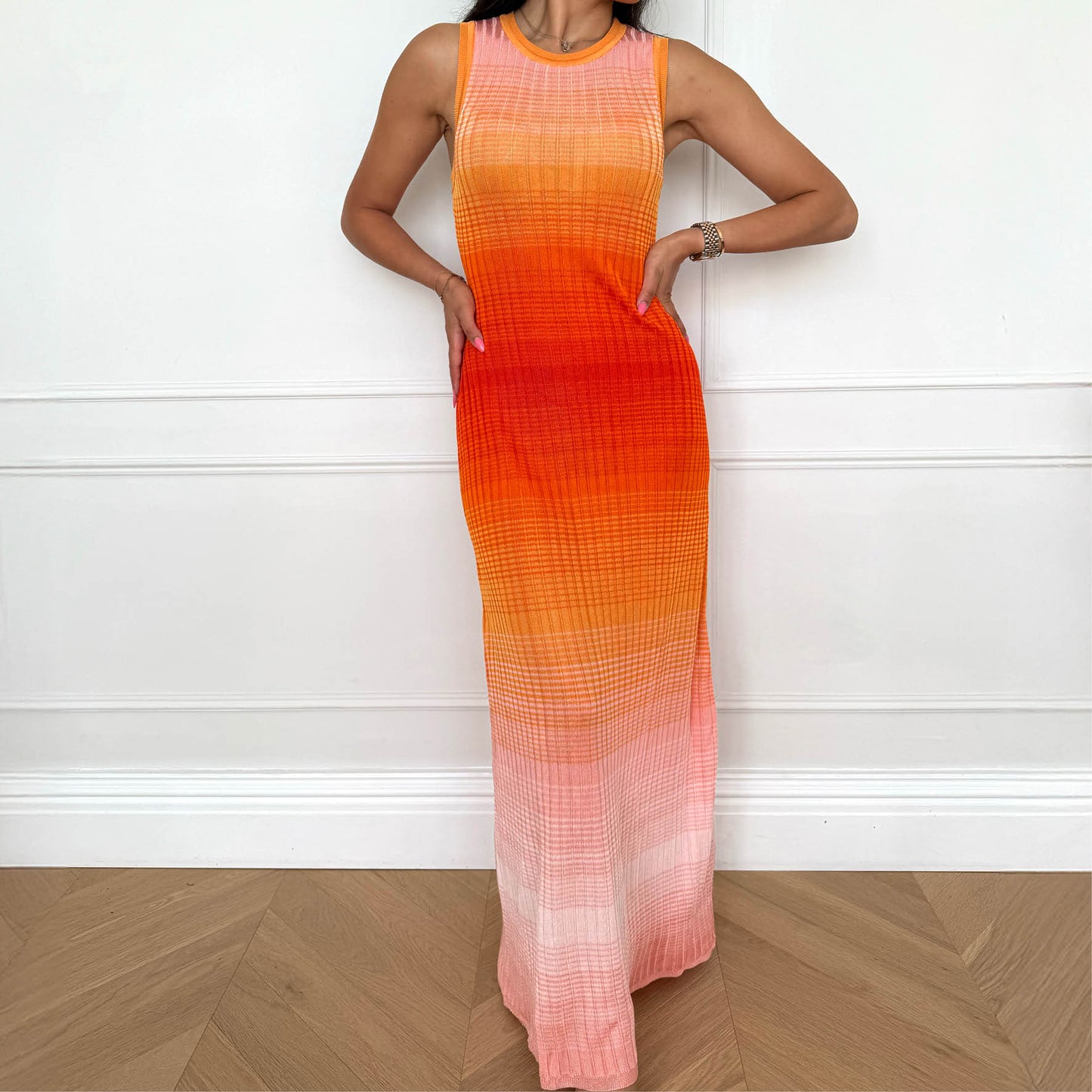 Sahara Maxi - Orange Ombre