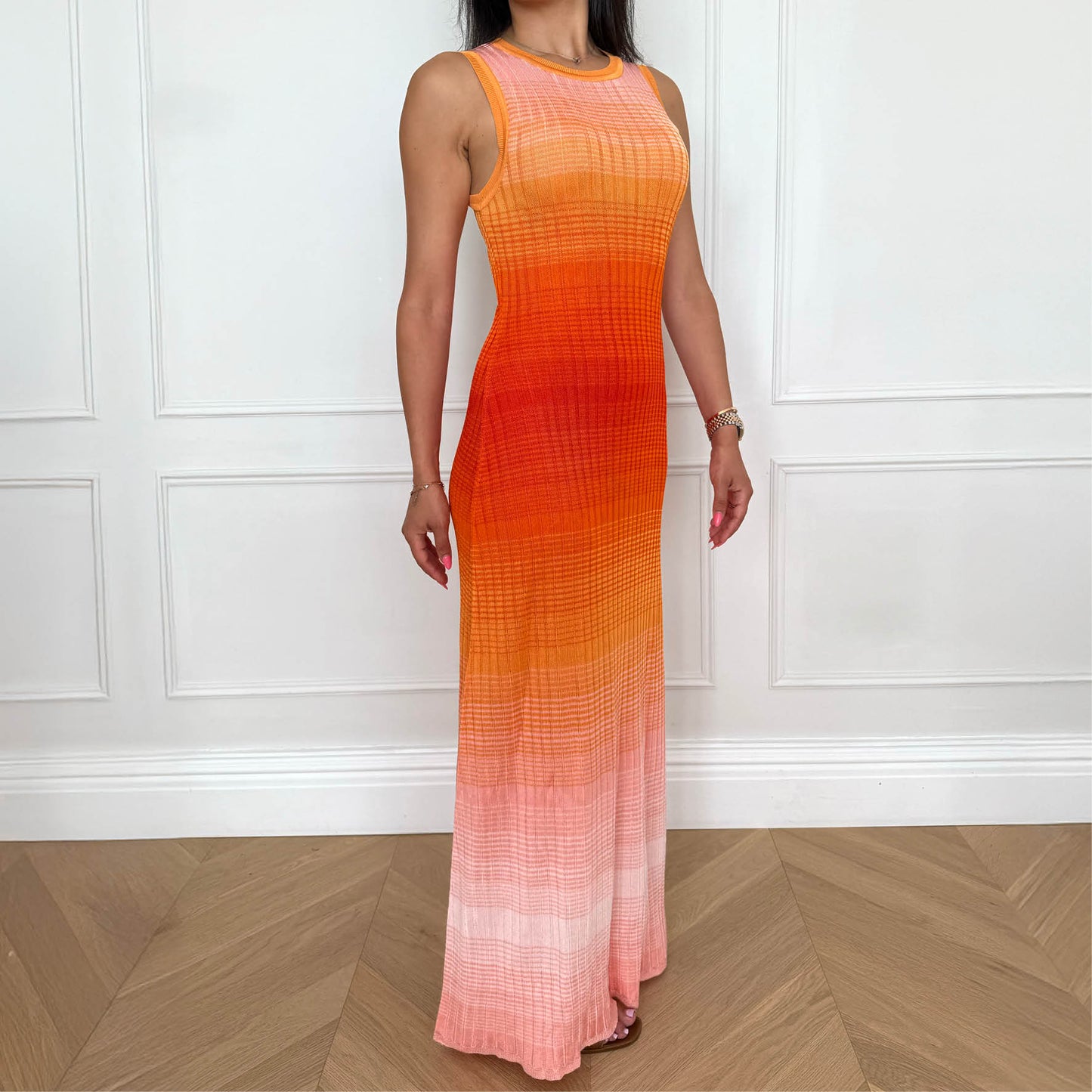 Sahara Maxi - Orange Ombre